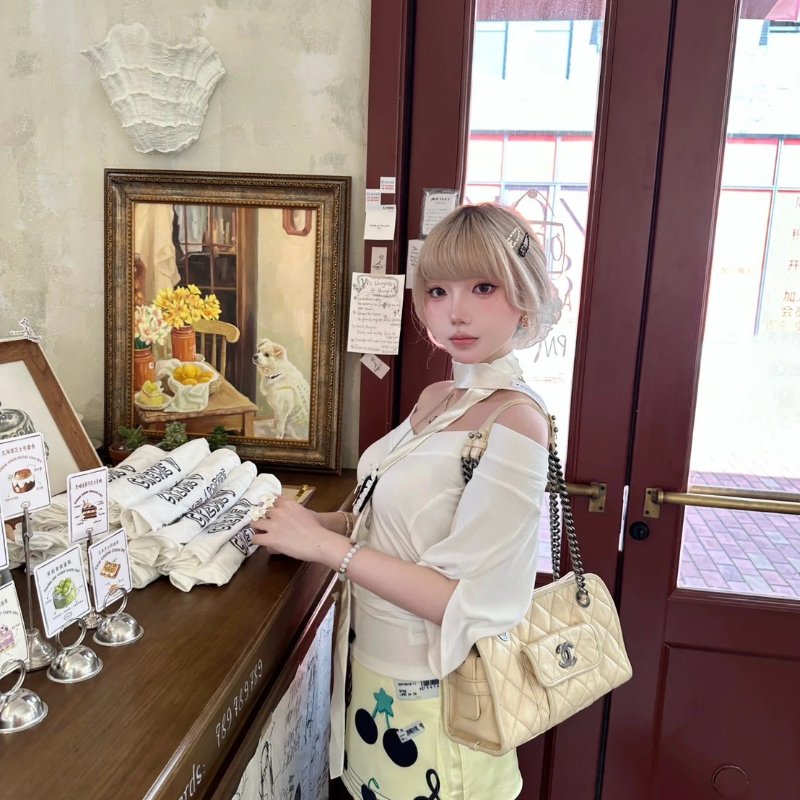 🏷Chanel.孟買系列 Tote 單肩托特包-32