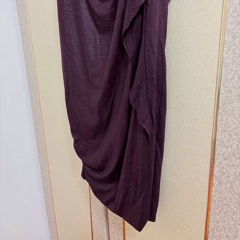 29)Kao MeiFen正品葡萄紫設計款洋裝 9號 95成新-3