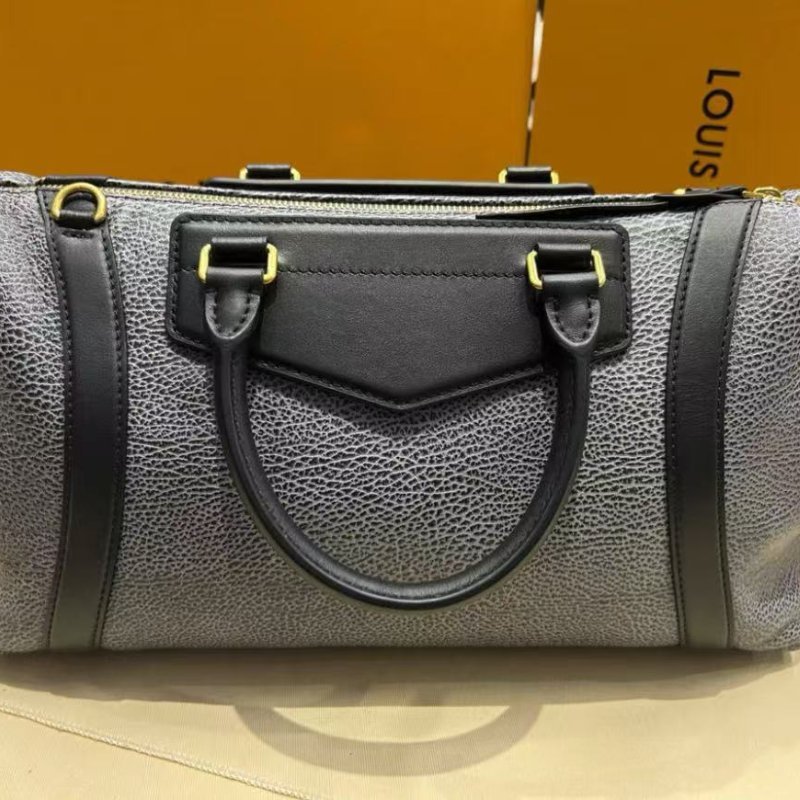 ✨Lv biker 中號機車包牛仔深灰 全新配件齊全-4