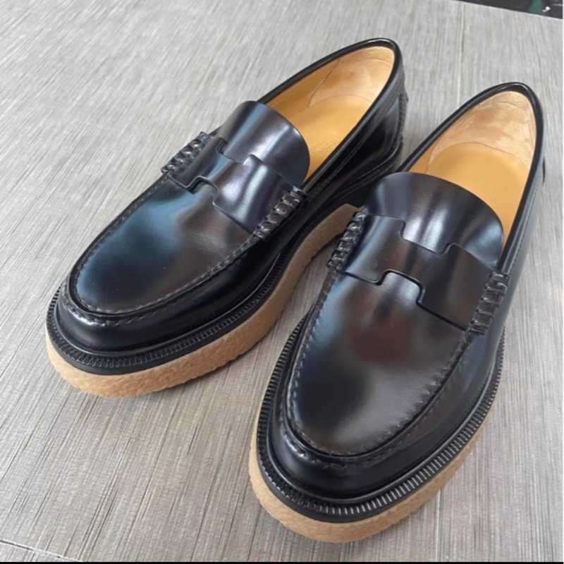 Hermes 厚底樂福鞋 36號 穿一次閒置 配件塵袋-1