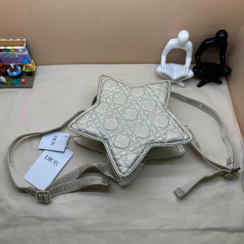 Dior 羊皮革騰格紋 20 x 20 x 5 全新配件塵袋