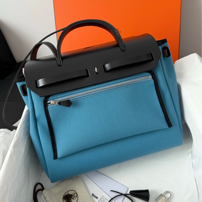 Hermes 愛馬仕 新牛仔藍品黑色 herbag31-2