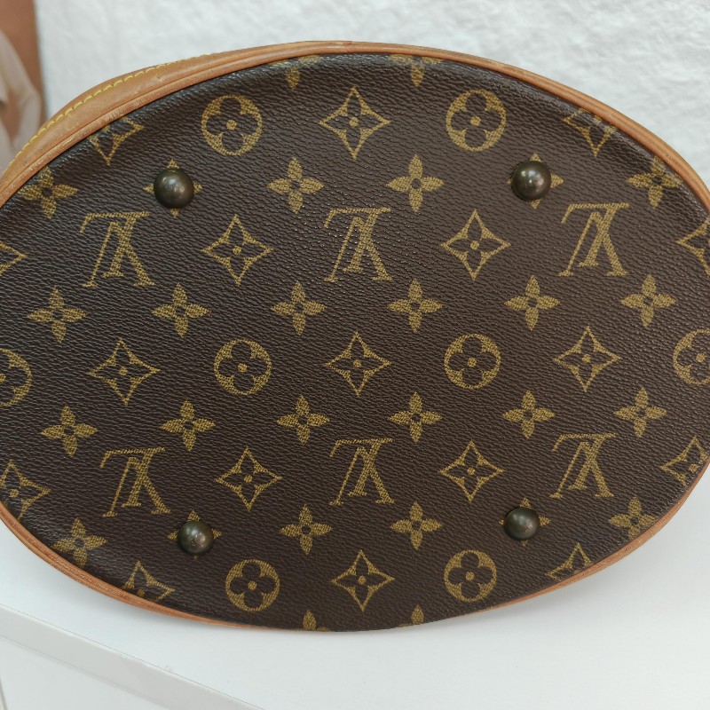 LV 路易威登 中古老花 大水桶包-2