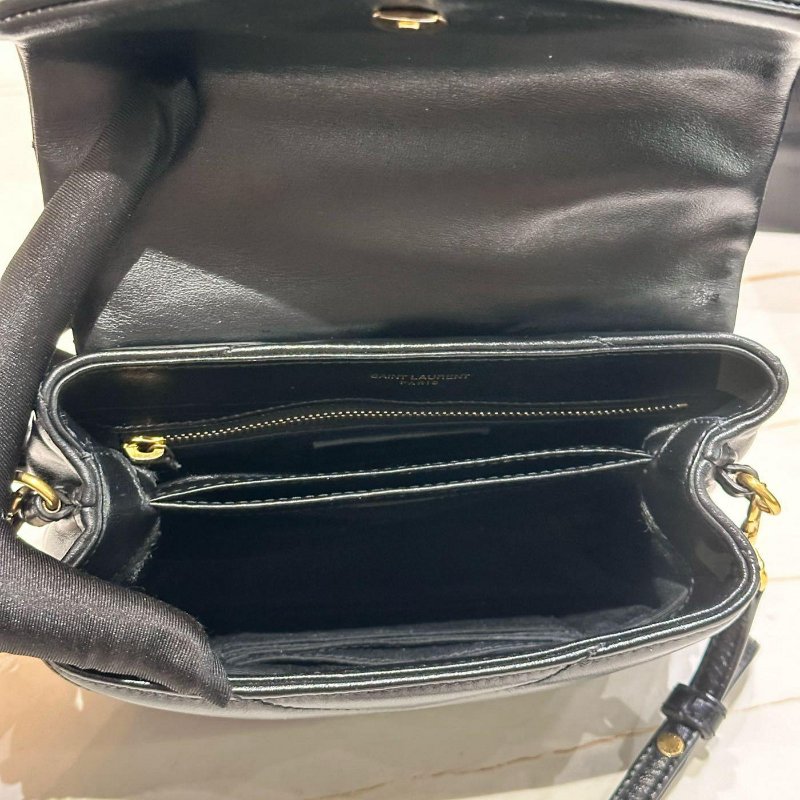 *SHIHNA名牌精品*YSL LouLou 小方胖斜背包-4