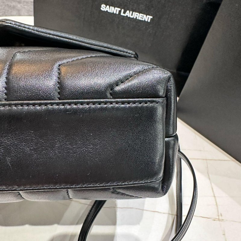 *SHIHNA名牌精品*YSL LouLou 小方胖斜背包-7