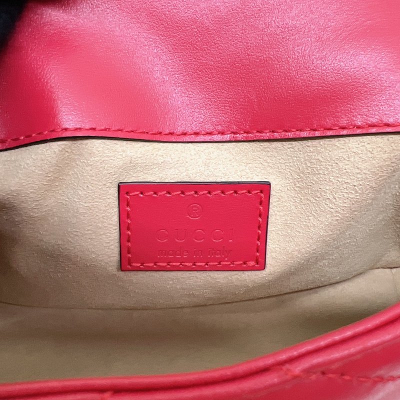 GUCCI Mini Marmont翻蓋鏈包-6