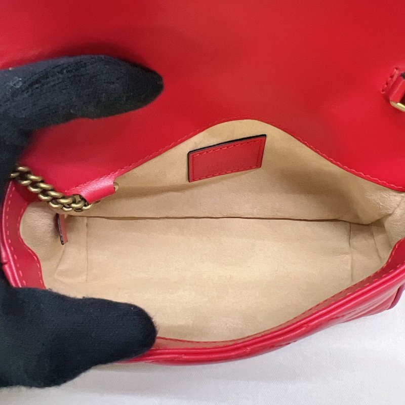 GUCCI Mini Marmont翻蓋鏈包-4