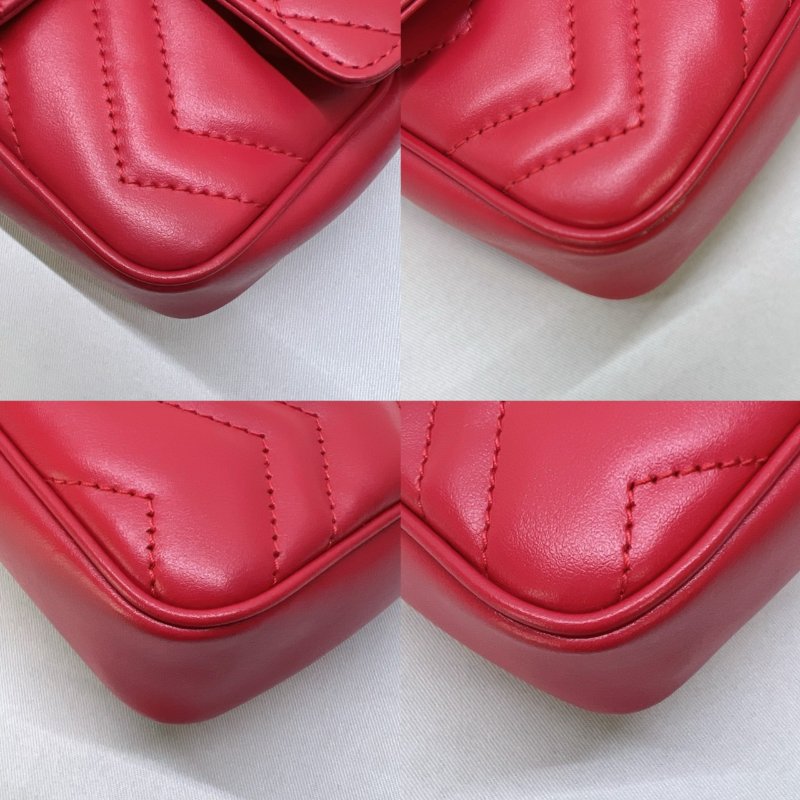 GUCCI Mini Marmont翻蓋鏈包-8