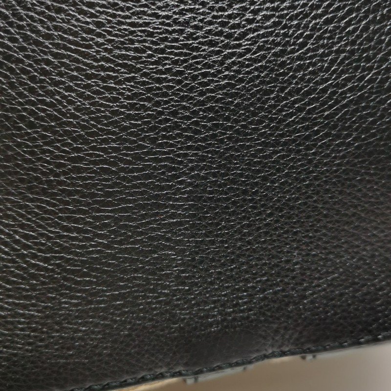 Gucci 牛皮 帆布 雙G 老花 皮標 Logo 手提包 單肩包-17
