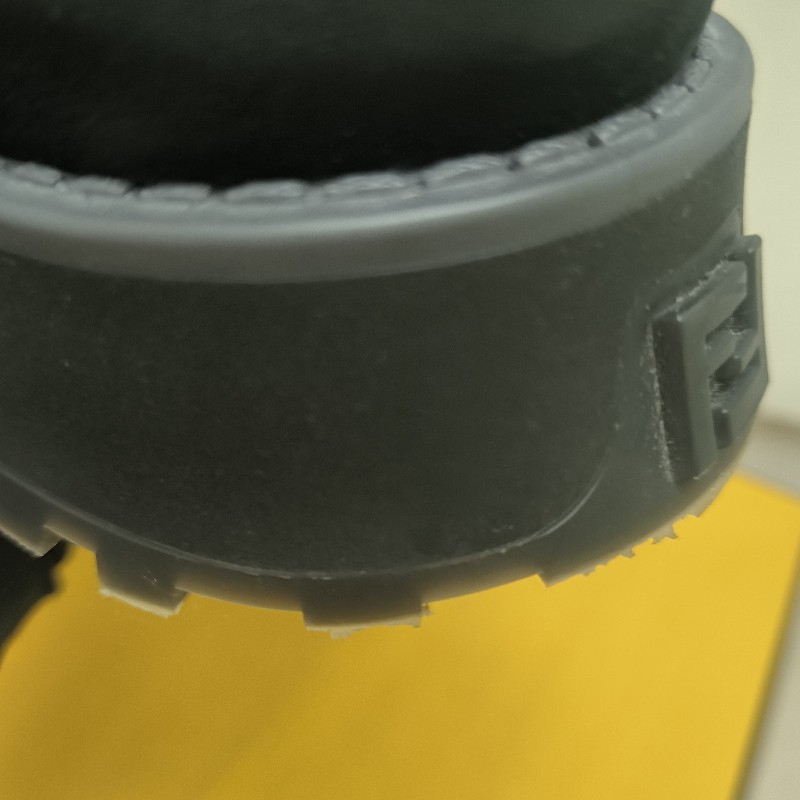 🔥年終狂降🔥【限時降價只到12/31（原15,800）】【8成新】㊣✨ FENDI✨**尺寸：8**(附盒子/防塵袋)芬迪 老花 皮革 帆布  厚底 增高 樂福鞋 懶人鞋 皮鞋/雙F/二手包/二手精品/保證正品-33