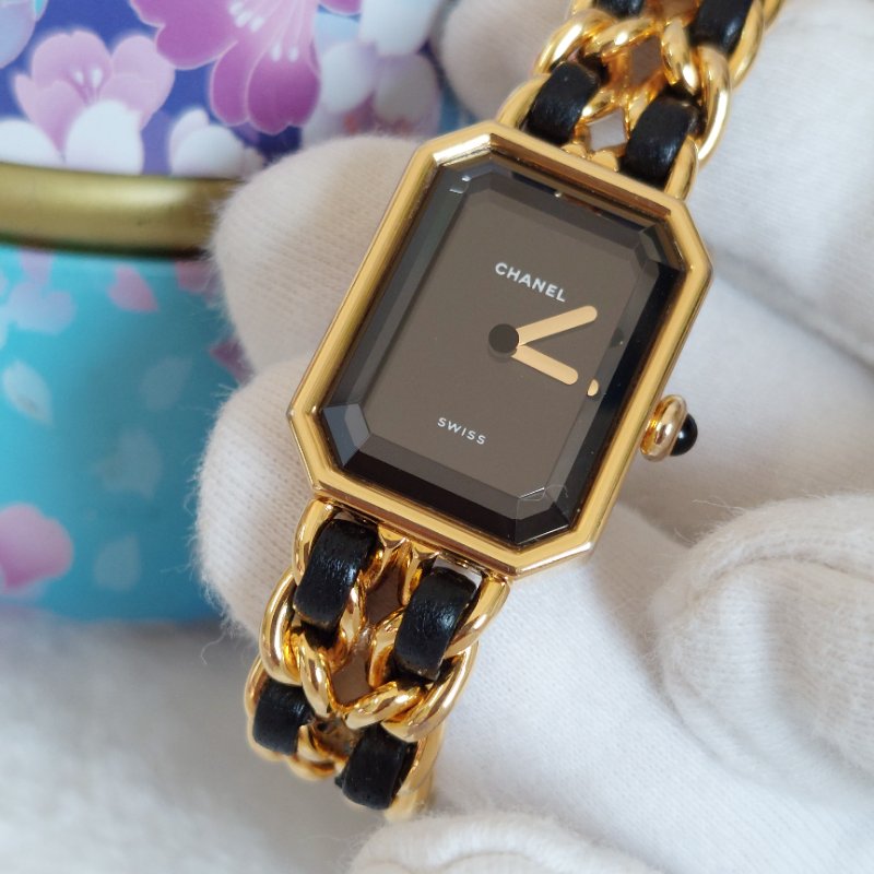 Chanel H0001 🎀實品拍照🎀香奈兒首映系列premiere手錶M尺寸~二手-10