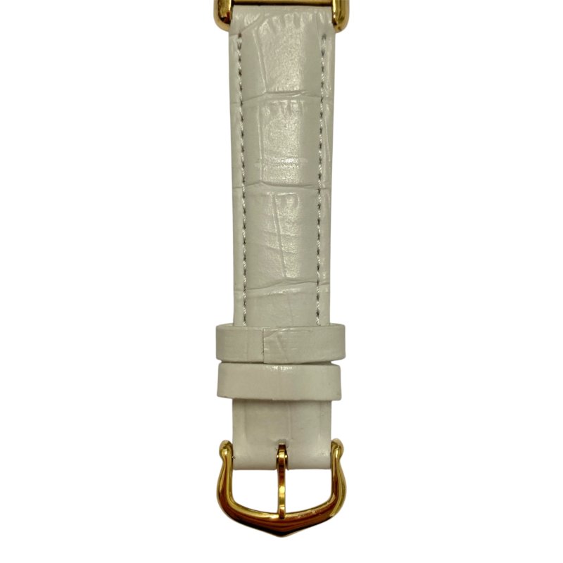 CARTIER 卡地亞 W1003053 Tank 純銀 鍍金 石英錶 象牙色錶面-4