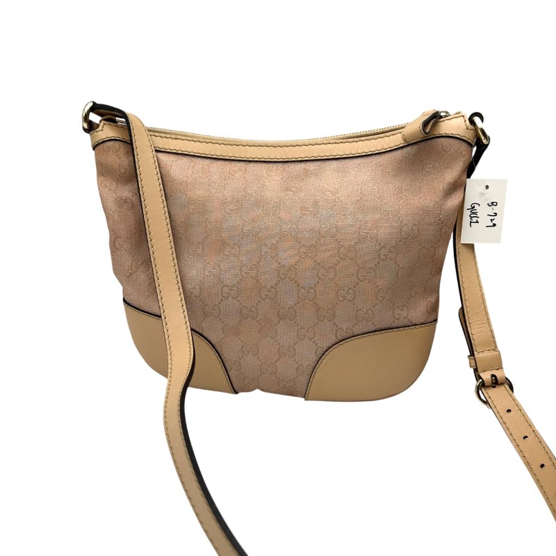【美收精品】GUCCI 粉色單肩包 B-729【隔月月中將轉賣至日本 上架期限30天】-1