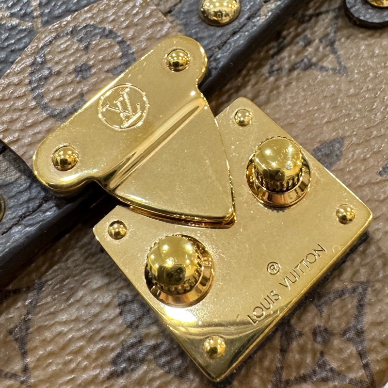 LV essential trunk MINI 方盒子 小方盒 廢包 手挽包 晚宴包 口紅包 斜背包 肩背包 側背包-30