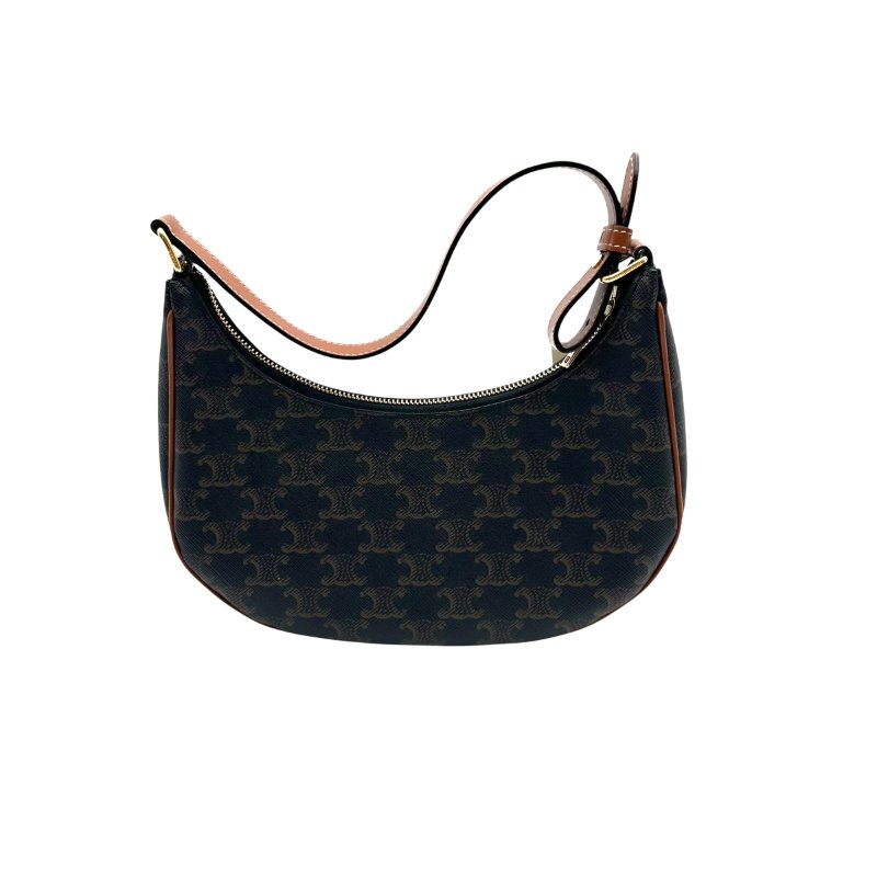 【美收精品】CELINE 咖色單肩包 B-736【隔月月中將轉賣至日本 上架期限30天】-0