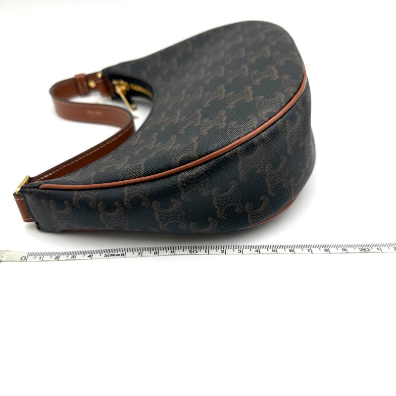 【美收精品】CELINE 咖色單肩包 B-736【隔月月中將轉賣至日本 上架期限30天】-11