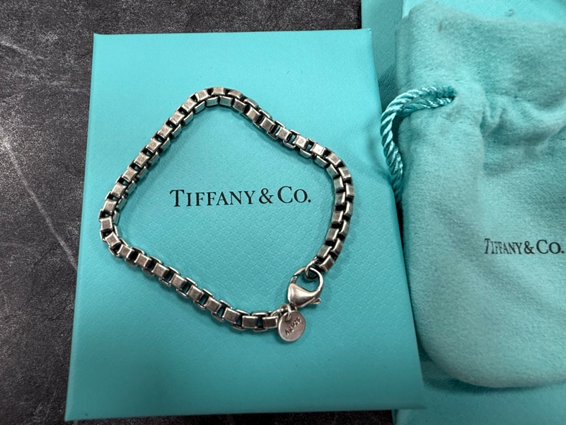 Tiffany & Co. 銀手鍊 威尼斯系列-0