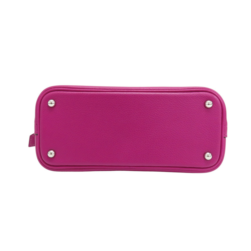 玫瑰紫 Evercolor 皮革 Bolide 1923 Mini 柏莉包 兩用包 C刻【HERMES 愛馬仕】 075180CK-3