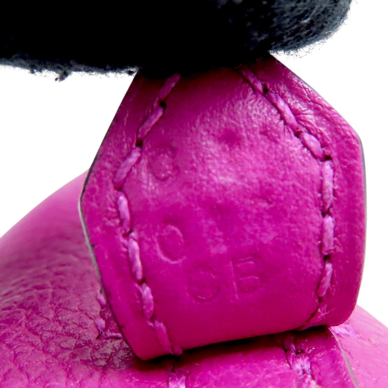 玫瑰紫 Evercolor 皮革 Bolide 1923 Mini 柏莉包 兩用包 C刻【HERMES 愛馬仕】 075180CK-6