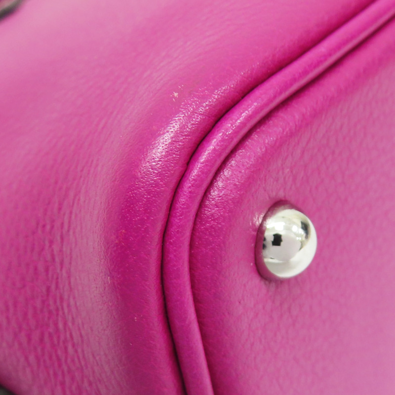 玫瑰紫 Evercolor 皮革 Bolide 1923 Mini 柏莉包 兩用包 C刻【HERMES 愛馬仕】 075180CK-9