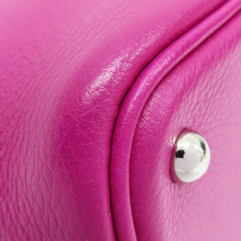 玫瑰紫 Evercolor 皮革 Bolide 1923 Mini 柏莉包 兩用包 C刻【HERMES 愛馬仕】 075180CK-11