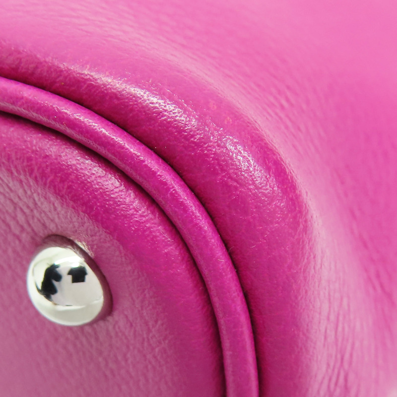 玫瑰紫 Evercolor 皮革 Bolide 1923 Mini 柏莉包 兩用包 C刻【HERMES 愛馬仕】 075180CK-12