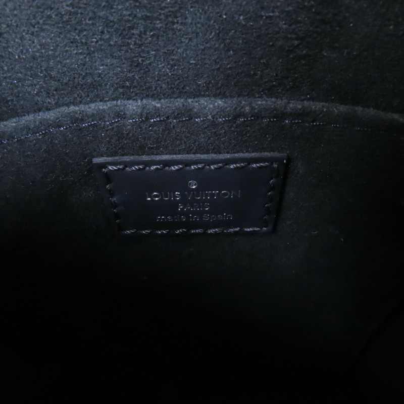 LOUIS VUITTON Epi Leather Petit Sac Plat銀扣手挽肩背兩用袋-5