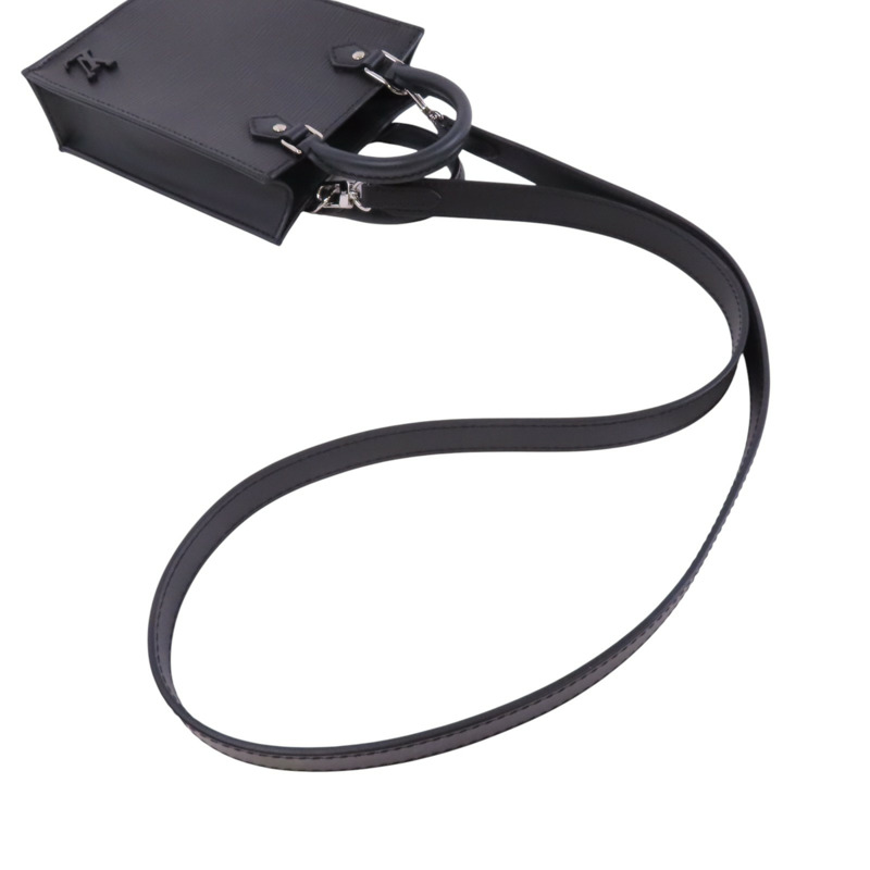 LOUIS VUITTON Epi Leather Petit Sac Plat銀扣手挽肩背兩用袋-7