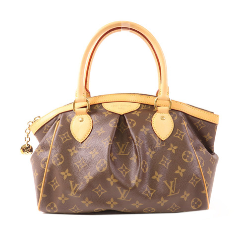 LOUIS VUITTON Monogram Tivoli PM金扣手挽袋