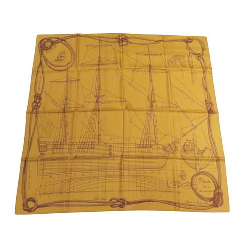 HERMES 絲質Scarf 90x90絲巾