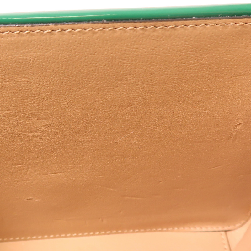 GUCCI 漆皮皮革Sylvie 1969 Bag金扣手挽肩背兩用袋-15