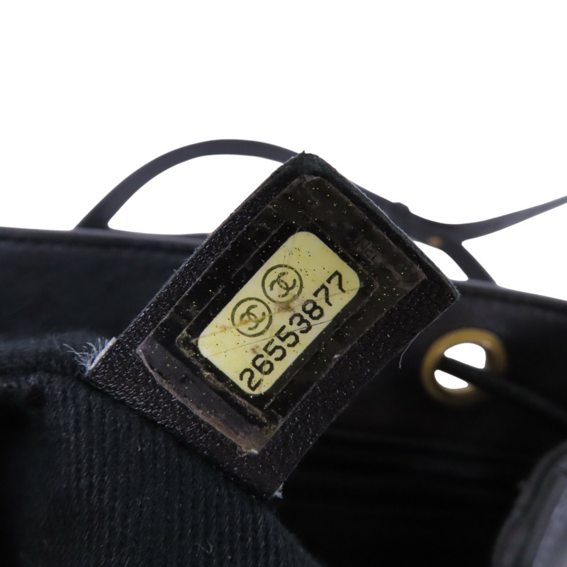 CHANEL 牛皮皮革BackPack金扣背包-6