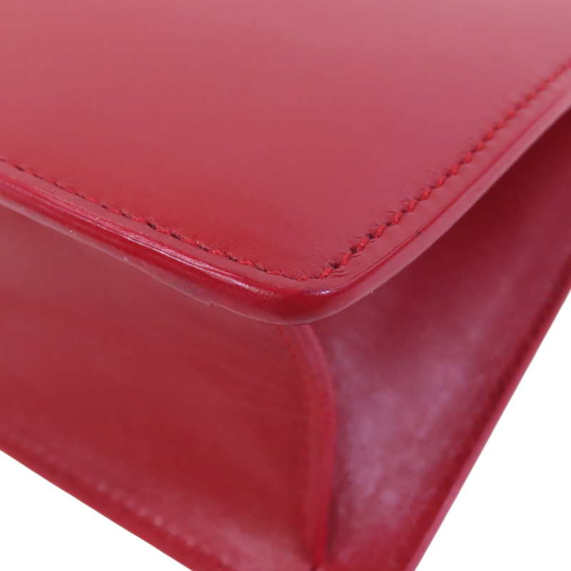 SAINT LAURENT 牛皮皮革Clutch Bag金扣手拿包-11