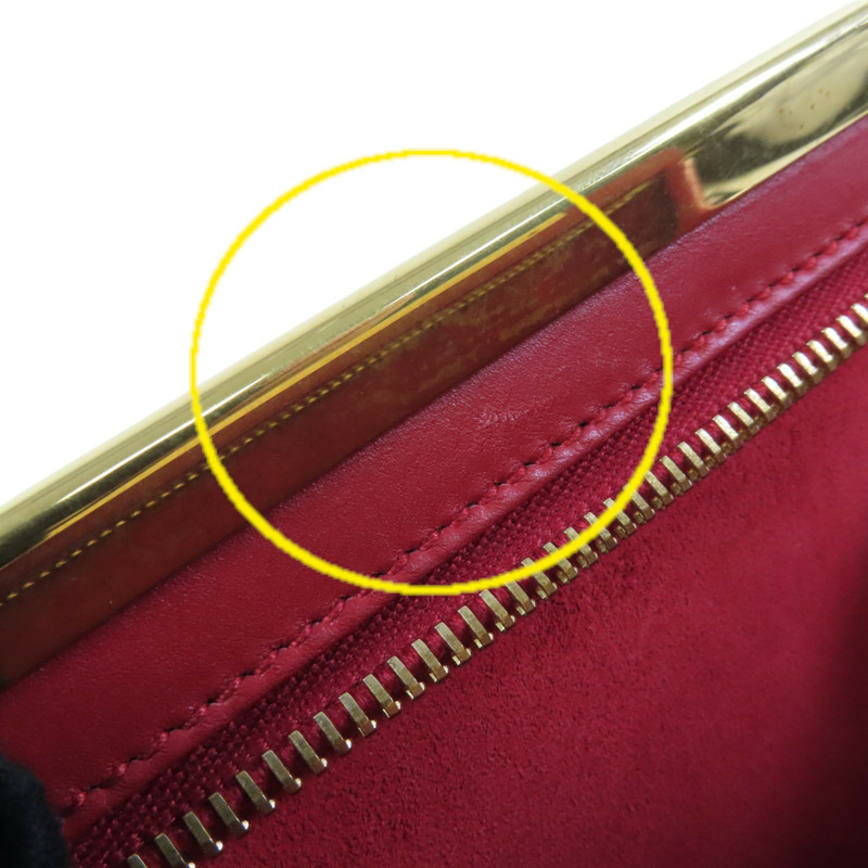 SAINT LAURENT 牛皮皮革Clutch Bag金扣手拿包-16