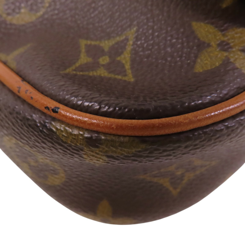 LOUIS VUITTON Monogram Pochette Gange金扣腰包肩背兩用袋-12