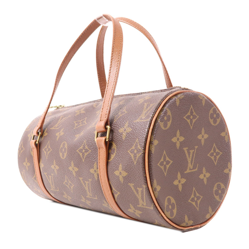 LOUIS VUITTON Monogram Papillon PM金扣手挽袋-2