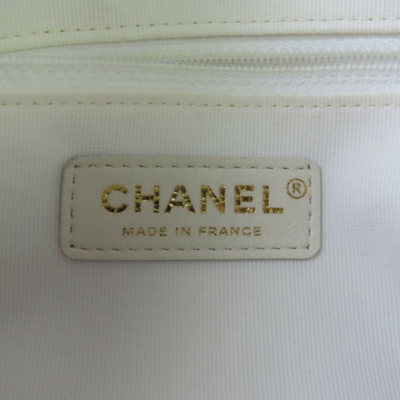 CHANEL 牛皮皮革Chain Shoulder Bag金扣鏈帶肩背袋-5