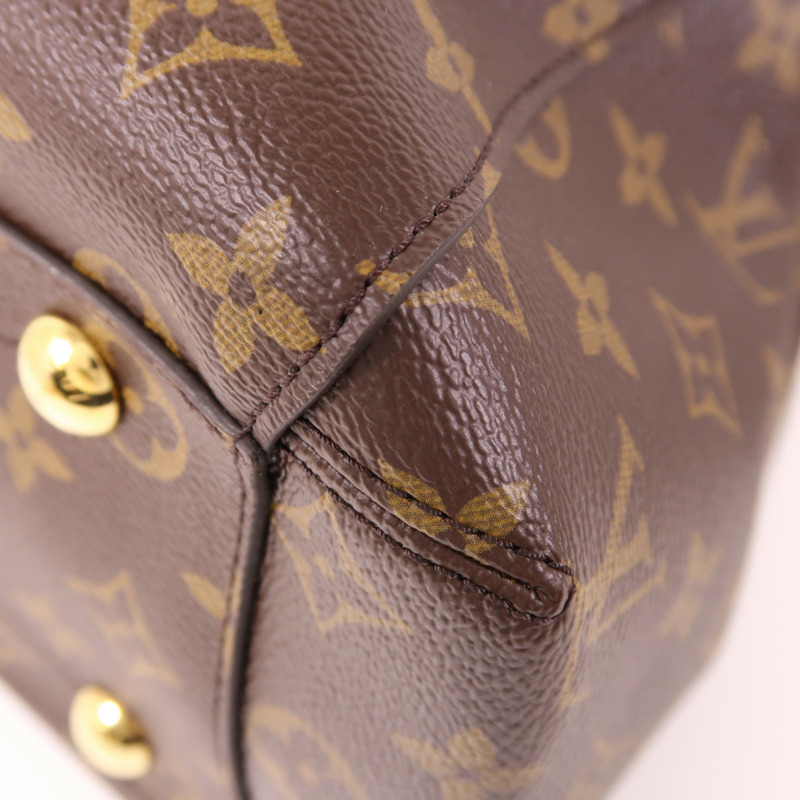 LOUIS VUITTON Monogram Montaigne MM金扣手挽肩背兩用袋-9