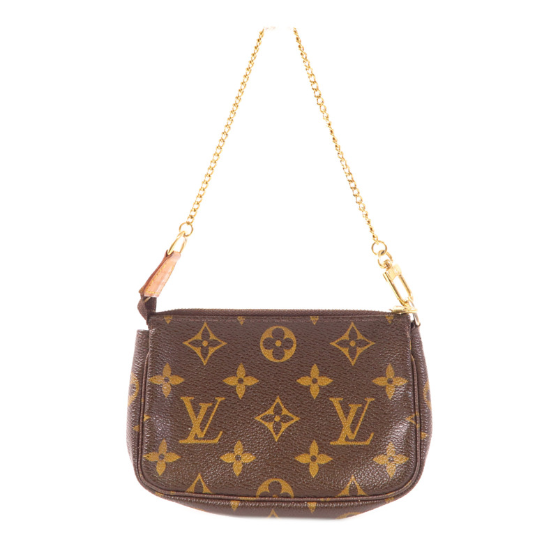 LOUIS VUITTON 【萬聖節商品】Monogram Mini Pochette Accessoires金扣手挽袋-1