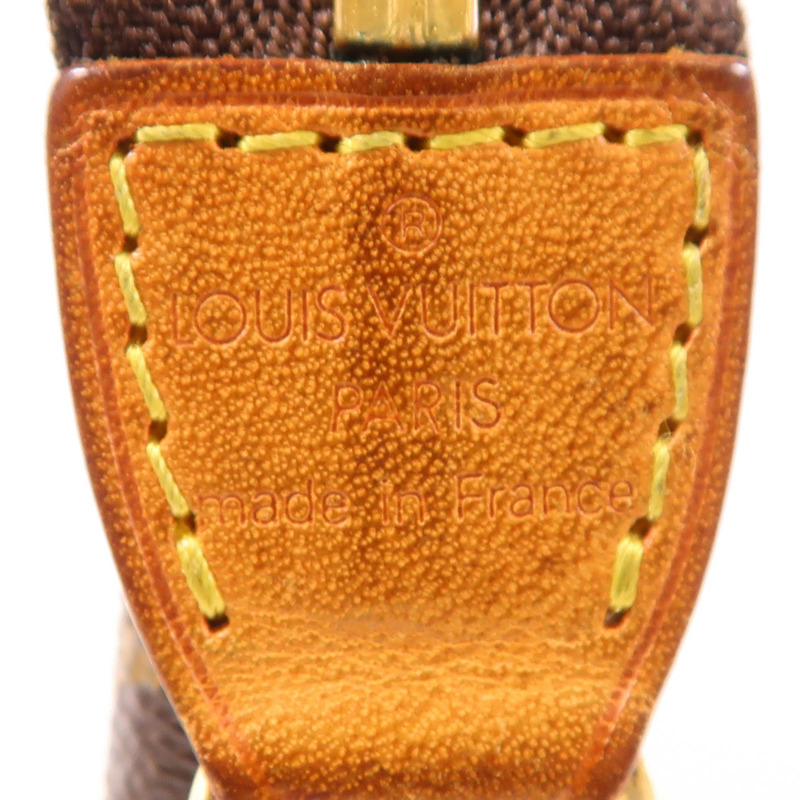 LOUIS VUITTON 【萬聖節商品】Monogram Mini Pochette Accessoires金扣手挽袋-5