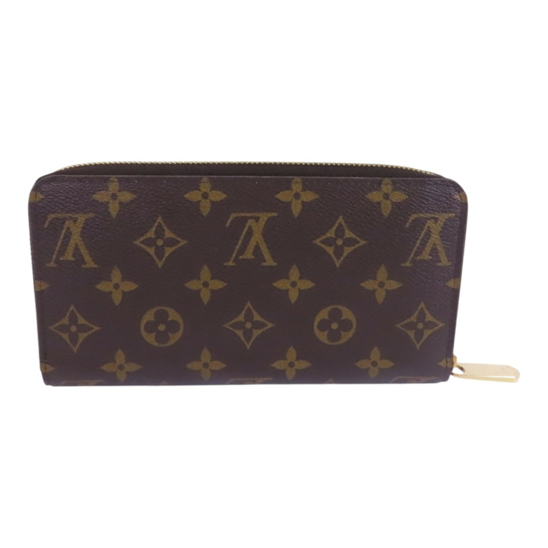 LOUIS VUITTON Monogram Zipper Long Wallet金扣拉鏈長錢包-1