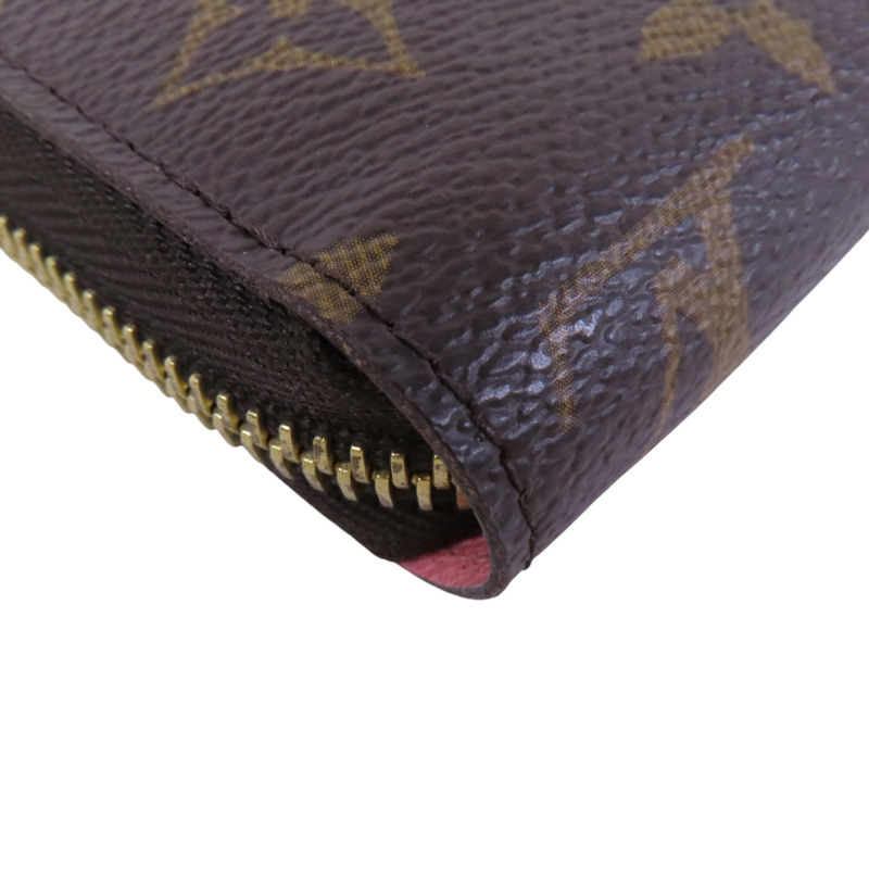 LOUIS VUITTON Monogram Zipper Long Wallet金扣拉鏈長錢包-11