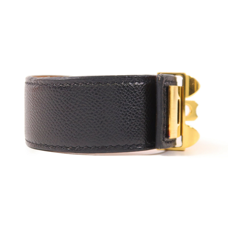 HERMES Epsom皮革CDC 24金扣手鐲-3