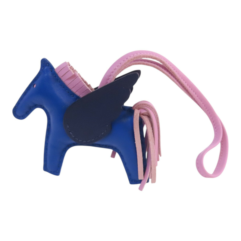 HERMES Milo皮革Rodeo Pegase PM掛飾-0