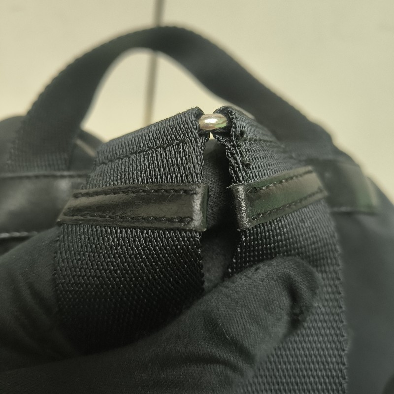 🔥年終狂降🔥【限時降價只到12/31（原16,800）】㊣✨PRADA✨普拉達 拼色 帆布 皮革 口袋 小型 後背包 /二手包/二手精品🌳二手樹屋🌳-31