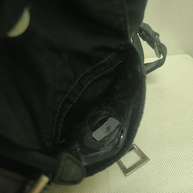 🔥年終狂降🔥【限時降價只到12/31（原16,800）】㊣✨PRADA✨普拉達 拼色 帆布 皮革 口袋 小型 後背包 /二手包/二手精品🌳二手樹屋🌳-36