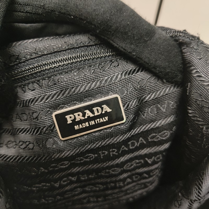 🔥年終狂降🔥【限時降價只到12/31（原16,800）】㊣✨PRADA✨普拉達 拼色 帆布 皮革 口袋 小型 後背包 /二手包/二手精品🌳二手樹屋🌳-47