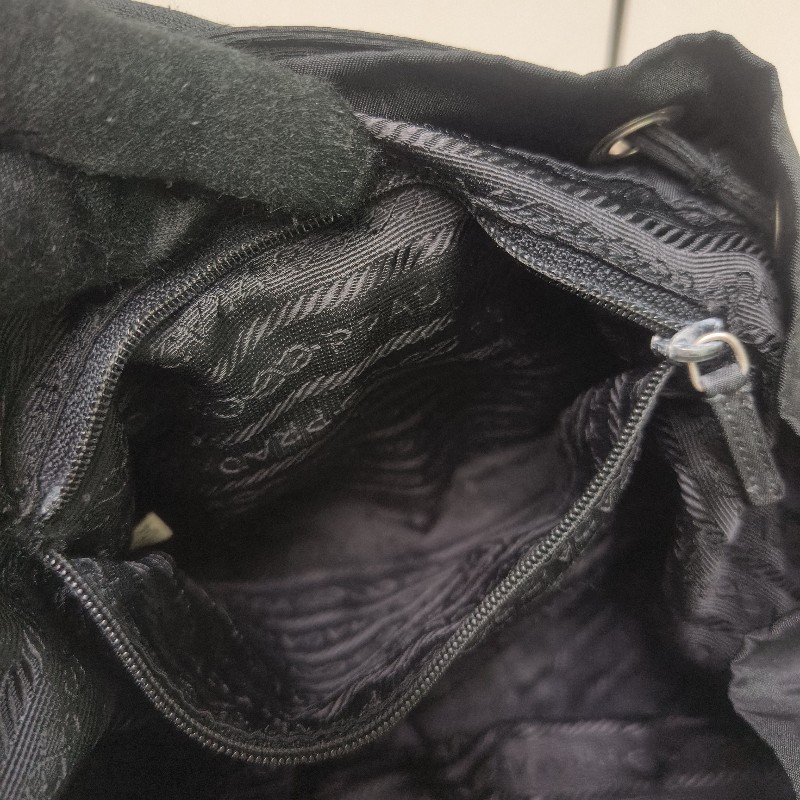 🔥年終狂降🔥【限時降價只到12/31（原16,800）】㊣✨PRADA✨普拉達 拼色 帆布 皮革 口袋 小型 後背包 /二手包/二手精品🌳二手樹屋🌳-52