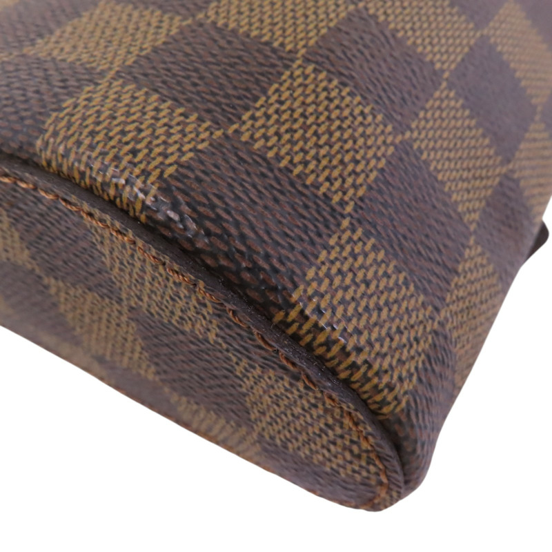 LOUIS VUITTON Damier Ebene Geronimo金扣腰包肩背兩用袋-10