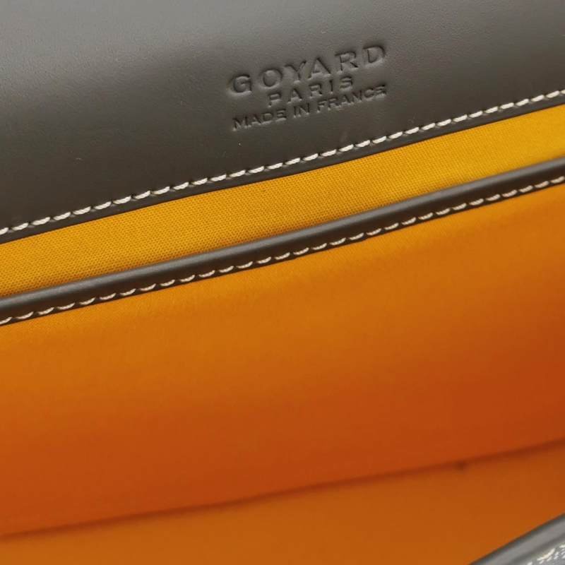 Goyard Belvedere 中號 牛皮 Y字 印花 金屬環插扣 斜背包-7
